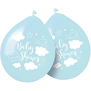 Ballonnen Babyshower Jongen - 8 stuks